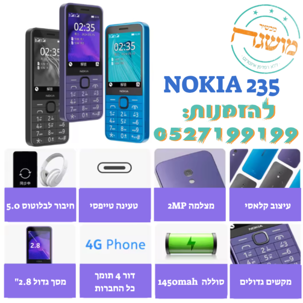 נוקיה 235 תומך כשר - Image 2
